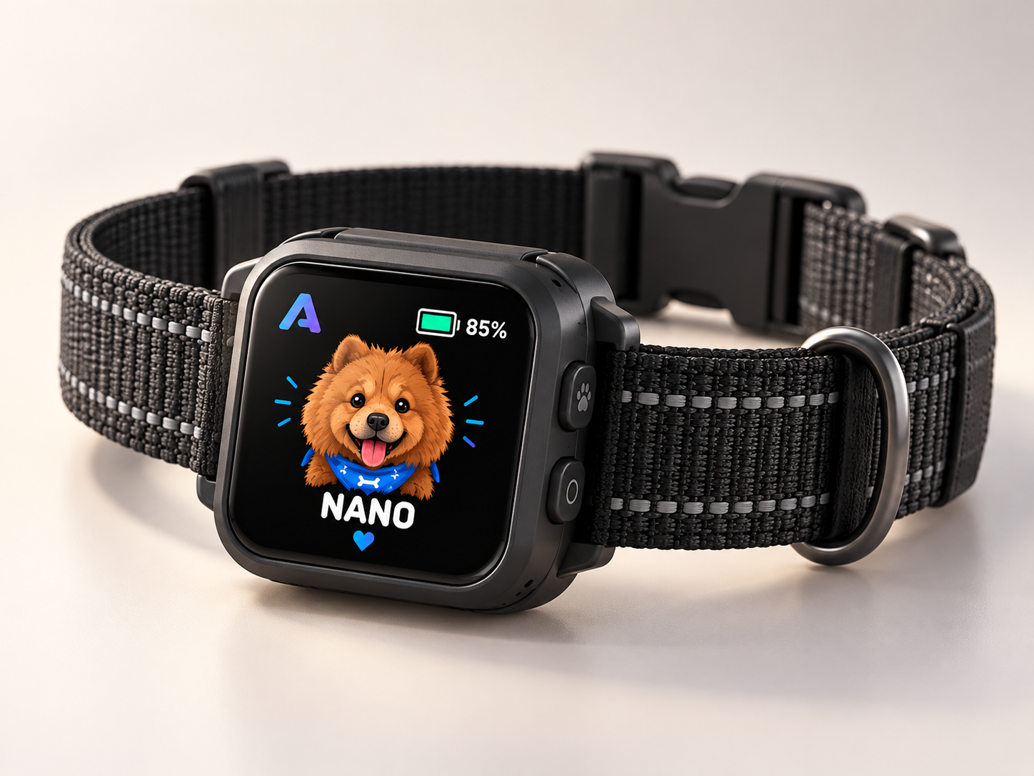 Collar inteligente DAFER con la pantalla de NANO